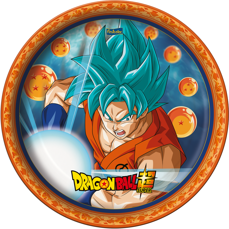 Placa Decorativa Dragon Ball Z Goku Desenho - Quadrinho para Decoração